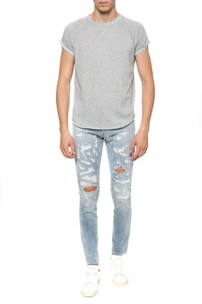 T-shirt z surowym wykończeniem, zdjęcie 2 T-shirt z surowym wykończeniem od Balmain